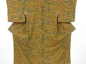 花古典柄小紋着物